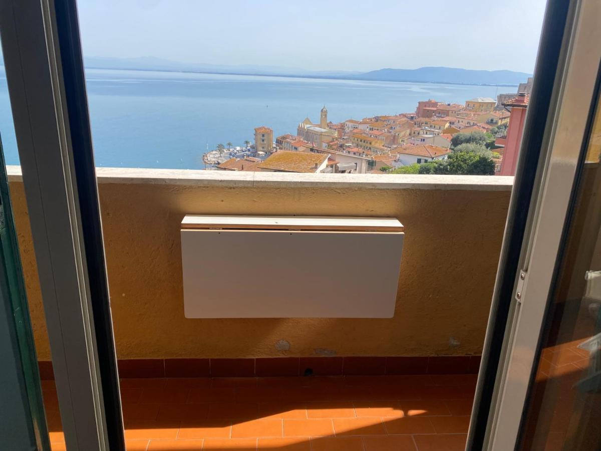 דירות פורטו סנטו סטפנו Bilocale Vista Mare Con Posto Auto מראה חיצוני תמונה